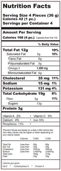 Nutritional Information